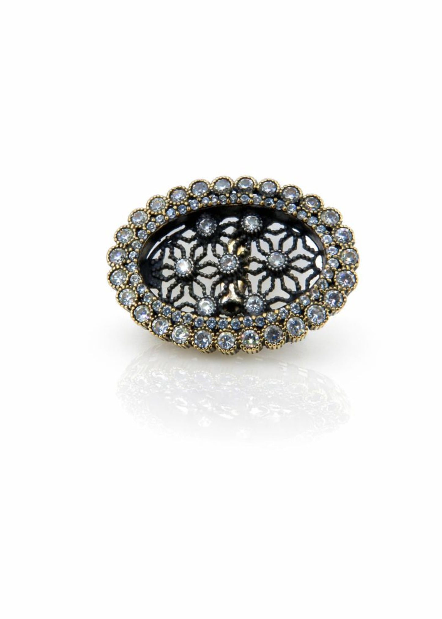 Vintage Oval-925 Sterling Silver