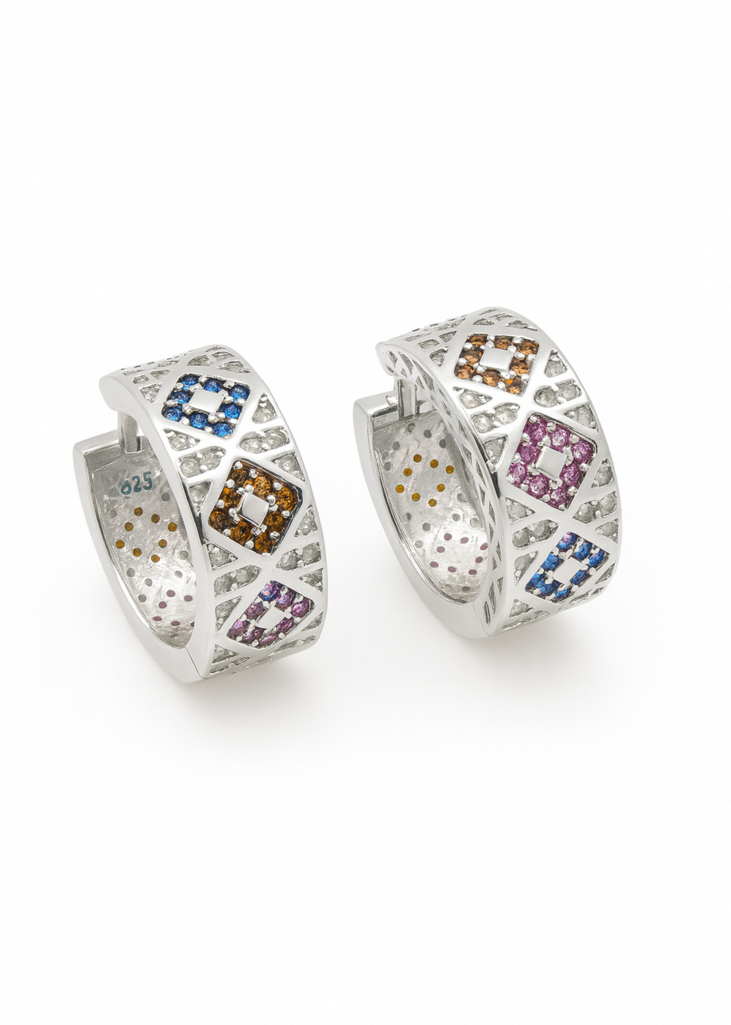 Aurora Mosaic-925 Sterling Silver