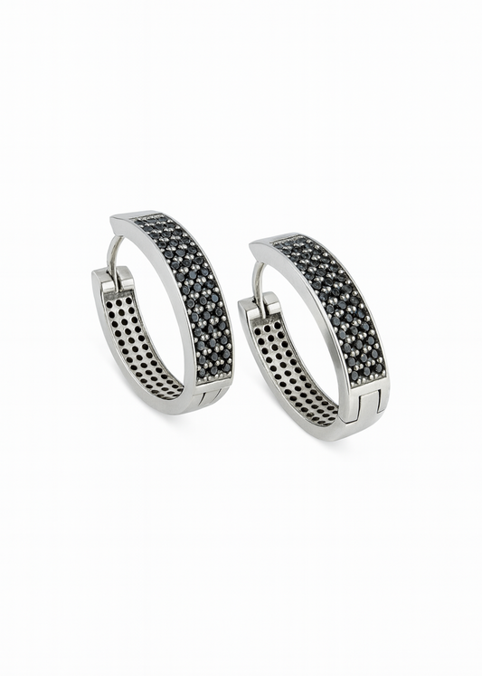 Noir Trinity-925 Sterling Siiilver