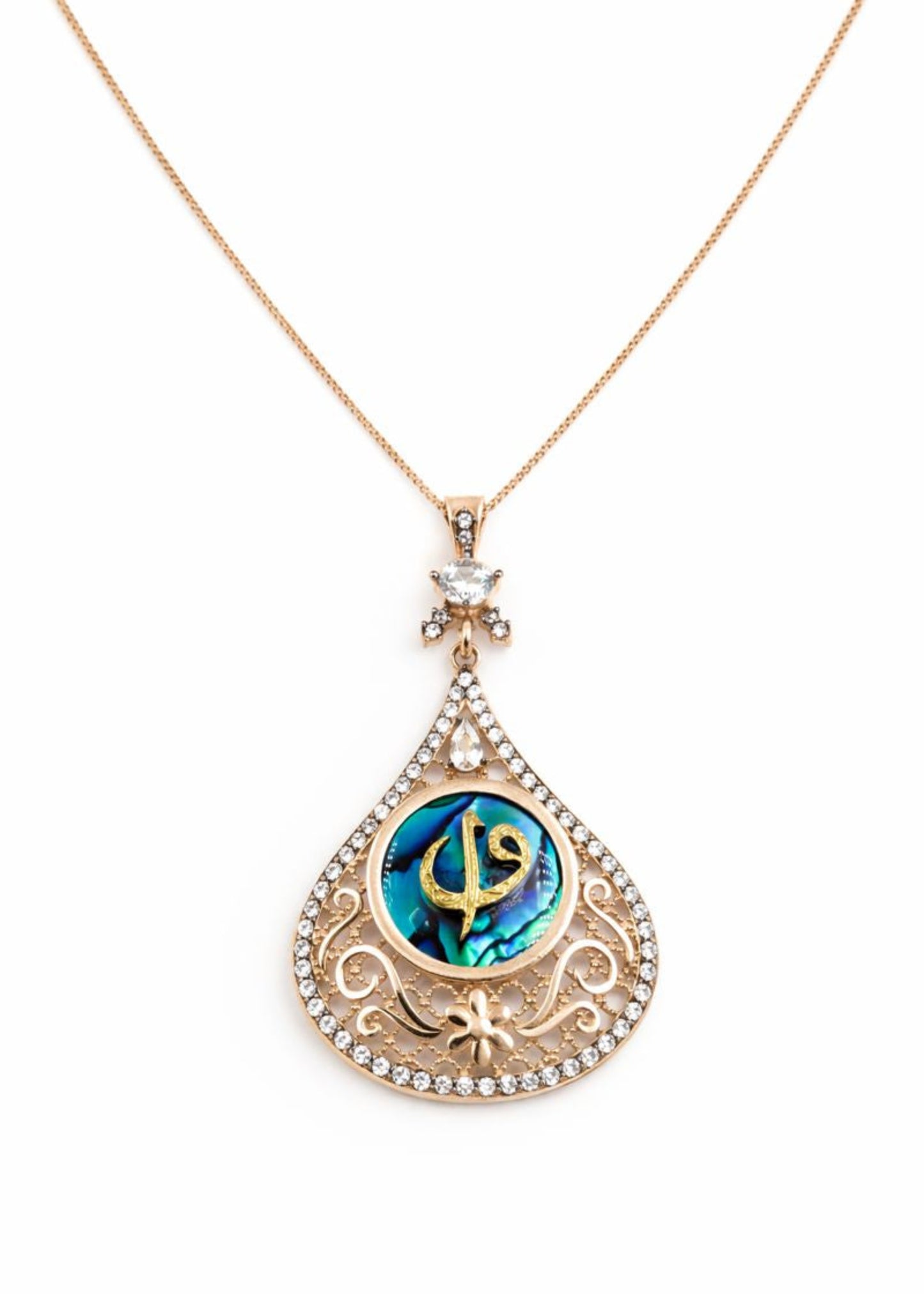 Blue Teardrop-925 Sterling Silver
