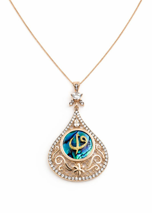 Blue Teardrop-925 Sterling Silver