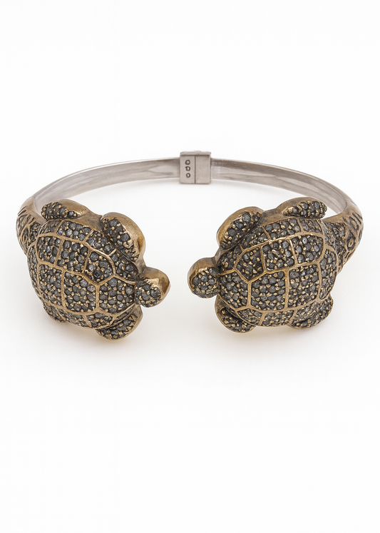 Twin Turtles-925 Sterling Silver