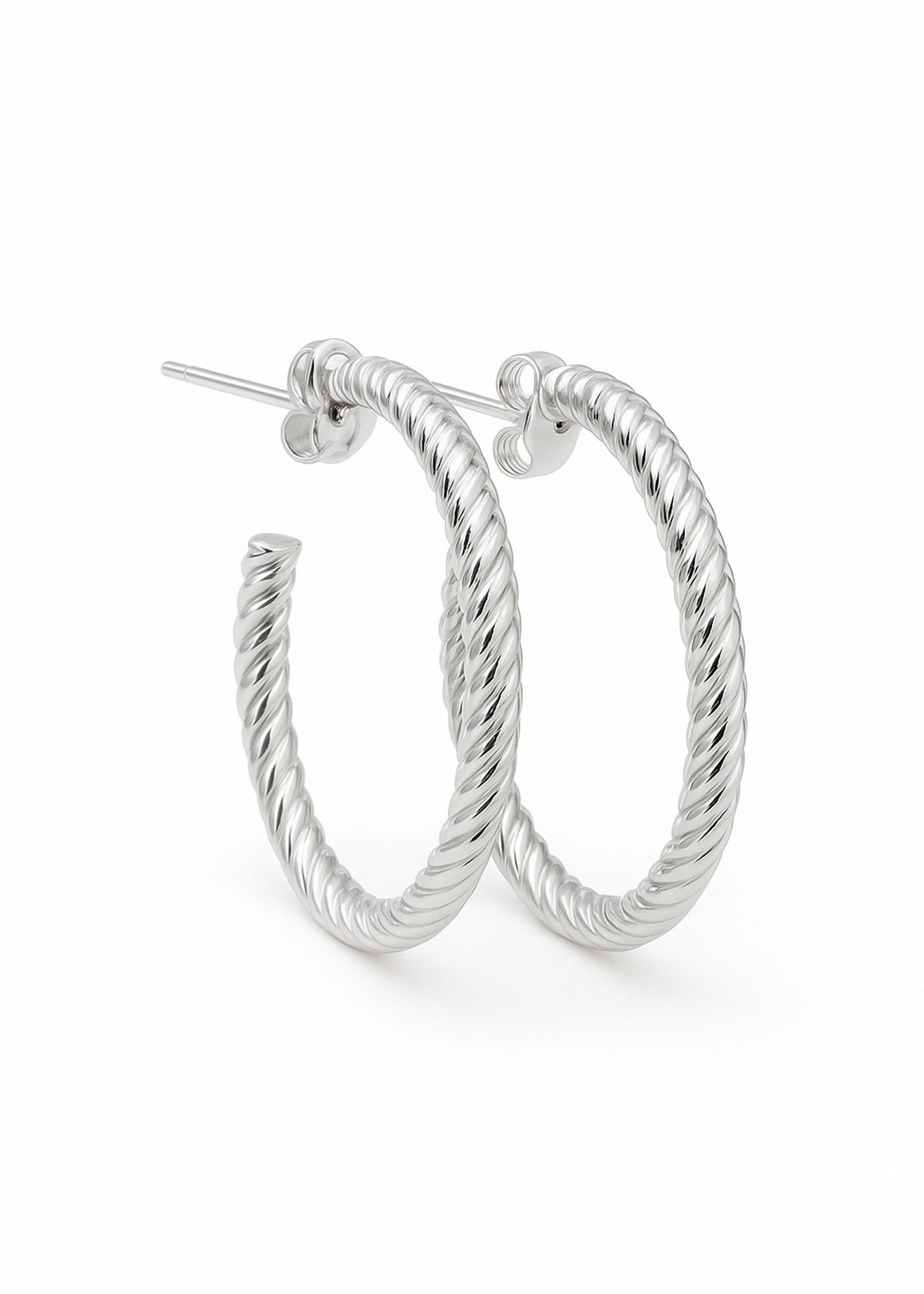 Twisted Elegance-925 Sterling Siilver