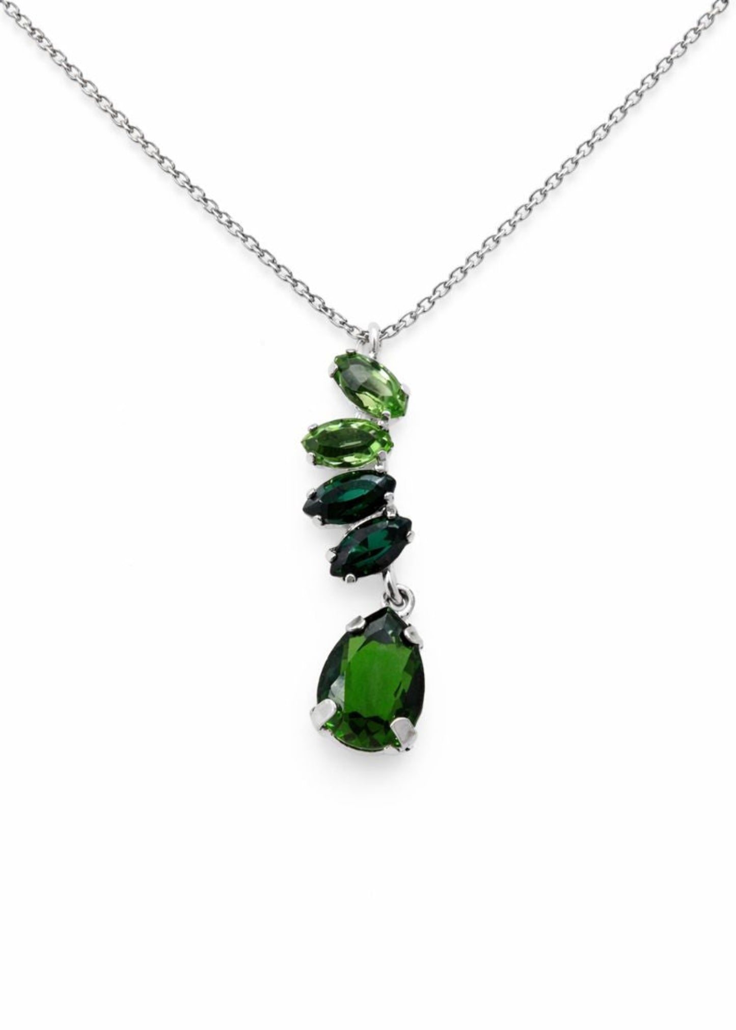 Emerald Cascade-925 Sterling Silver
