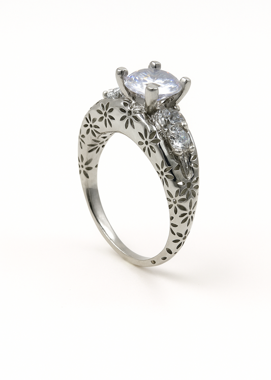 Celestia Floral-925 Sterling Silver
