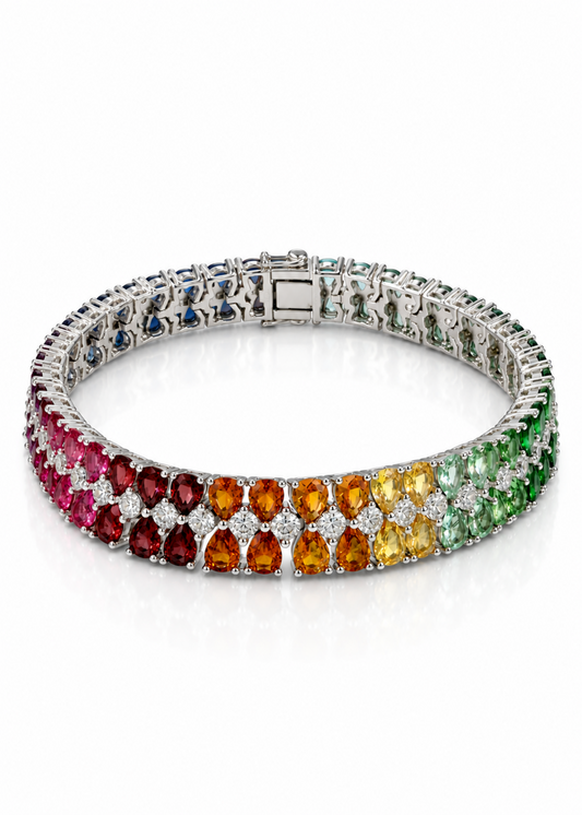 Rainbow Spectrum-925 Sterling Silver