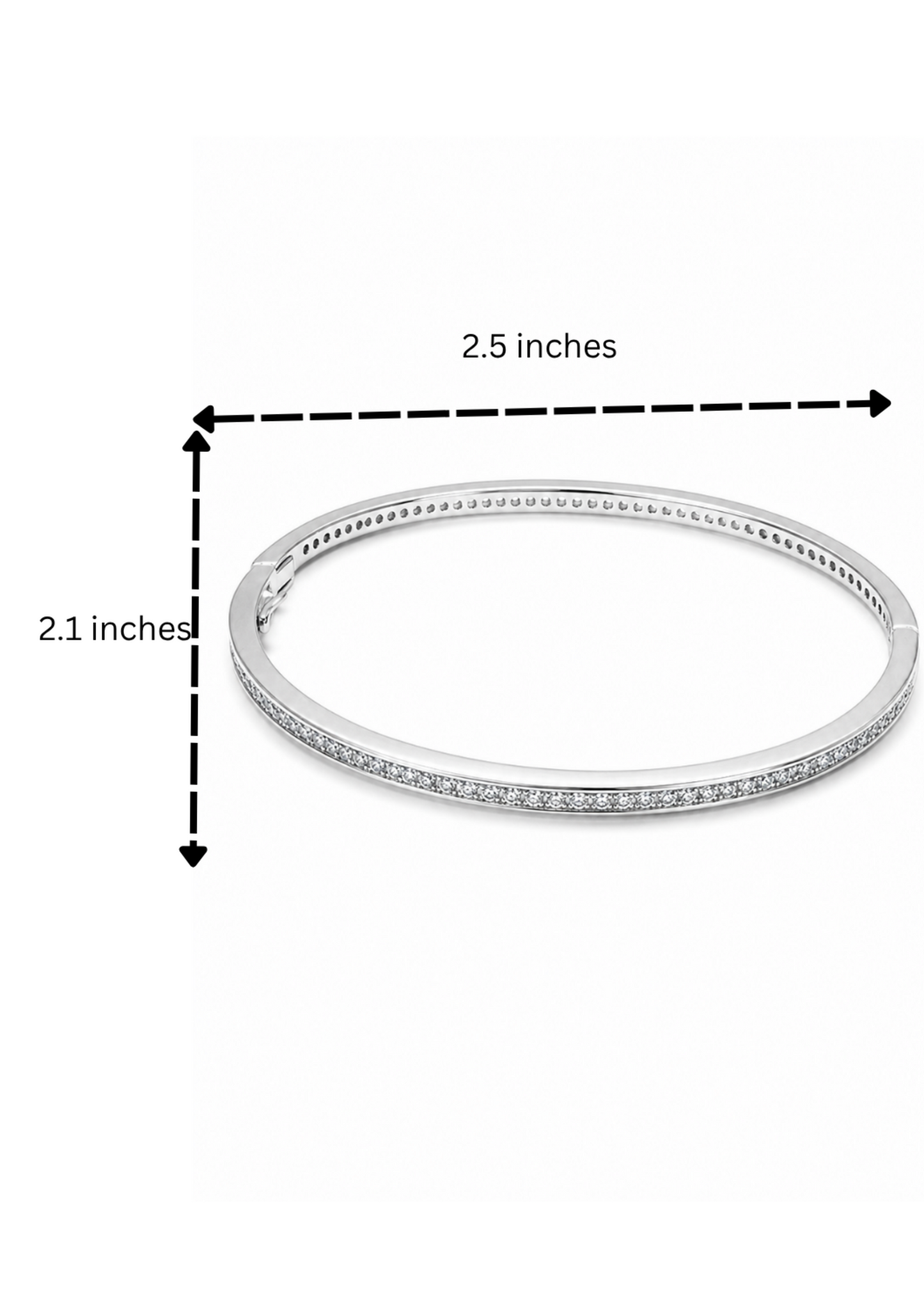Diamond Pave-925 Sterling Silver