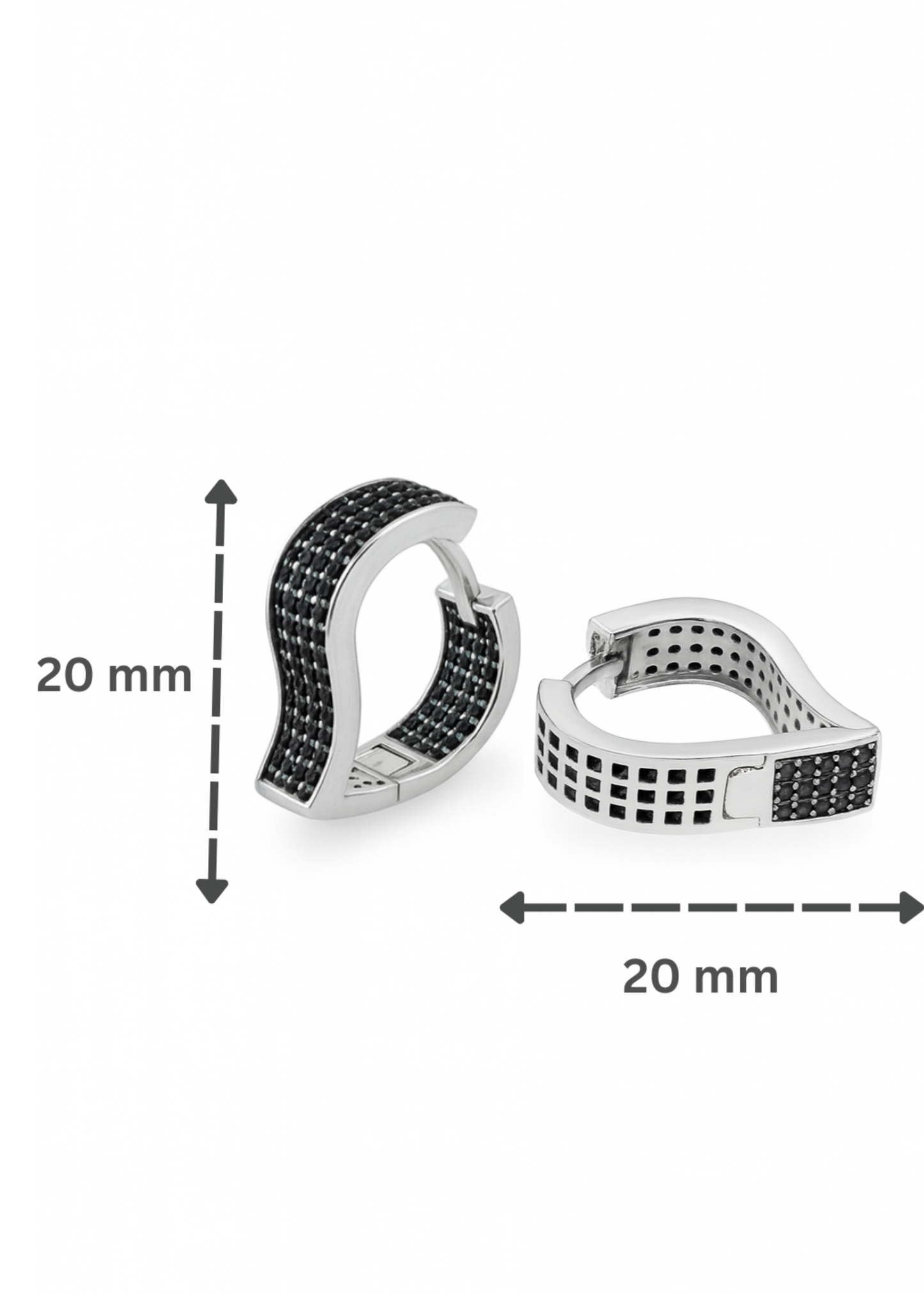 Midnight Wave-925 Sterling Silver