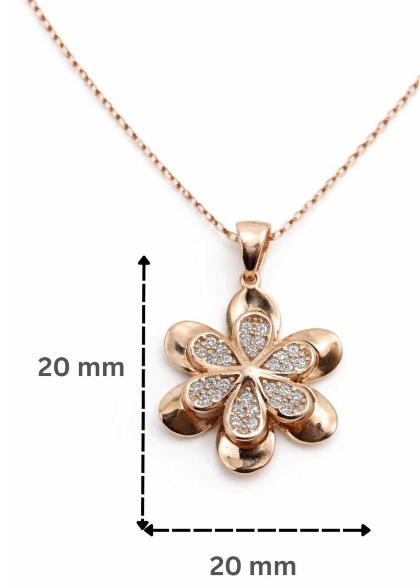 Rose Gold-925 Sterling Silver