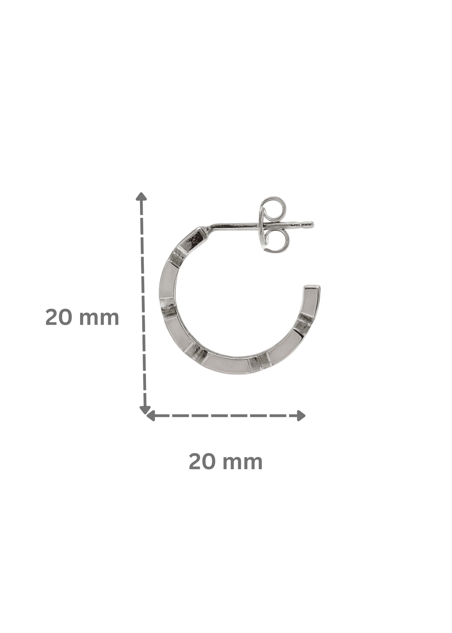 Luna Interlock-925 sterling Silver