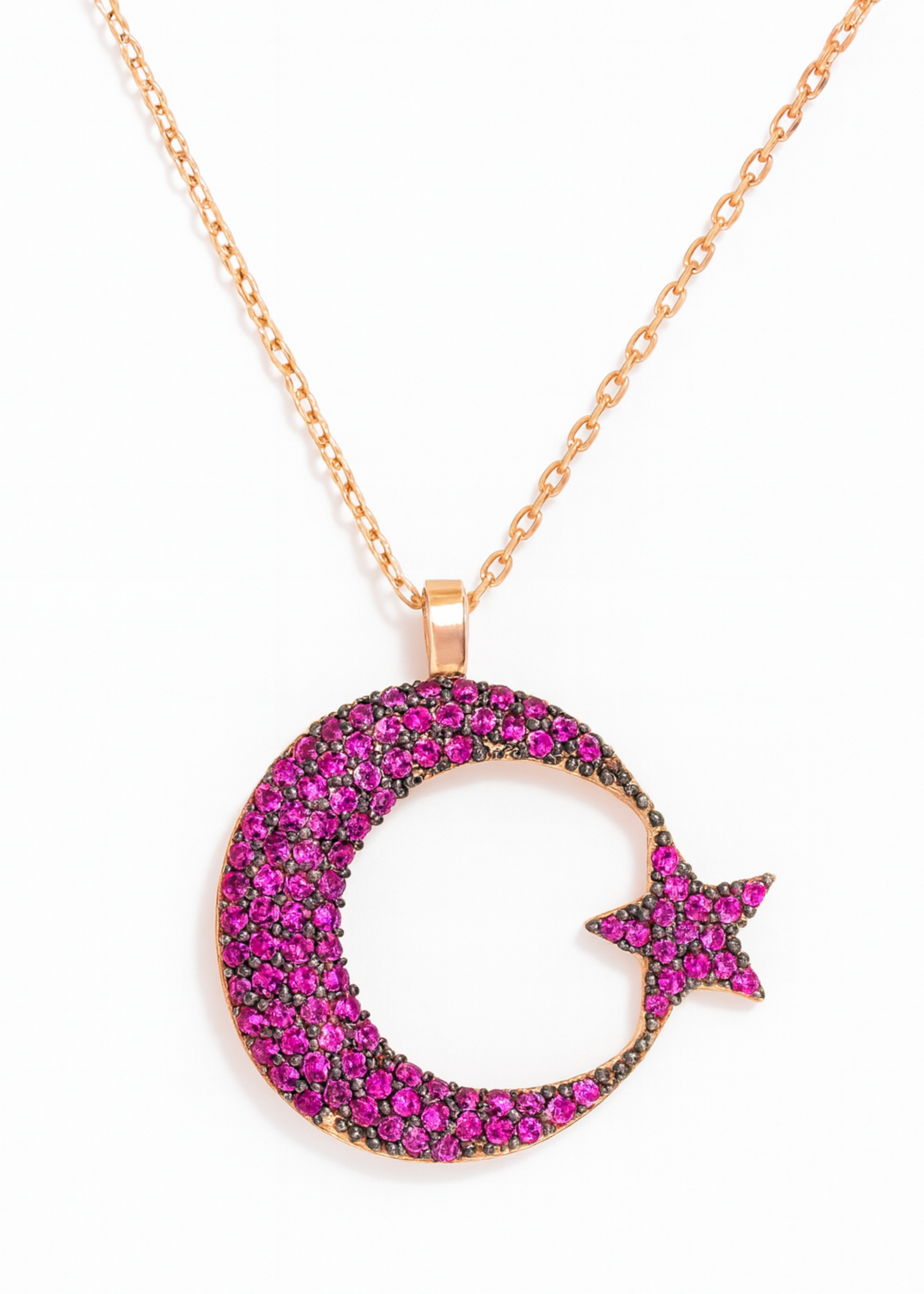 Crescent Glow- 925 sterling silver