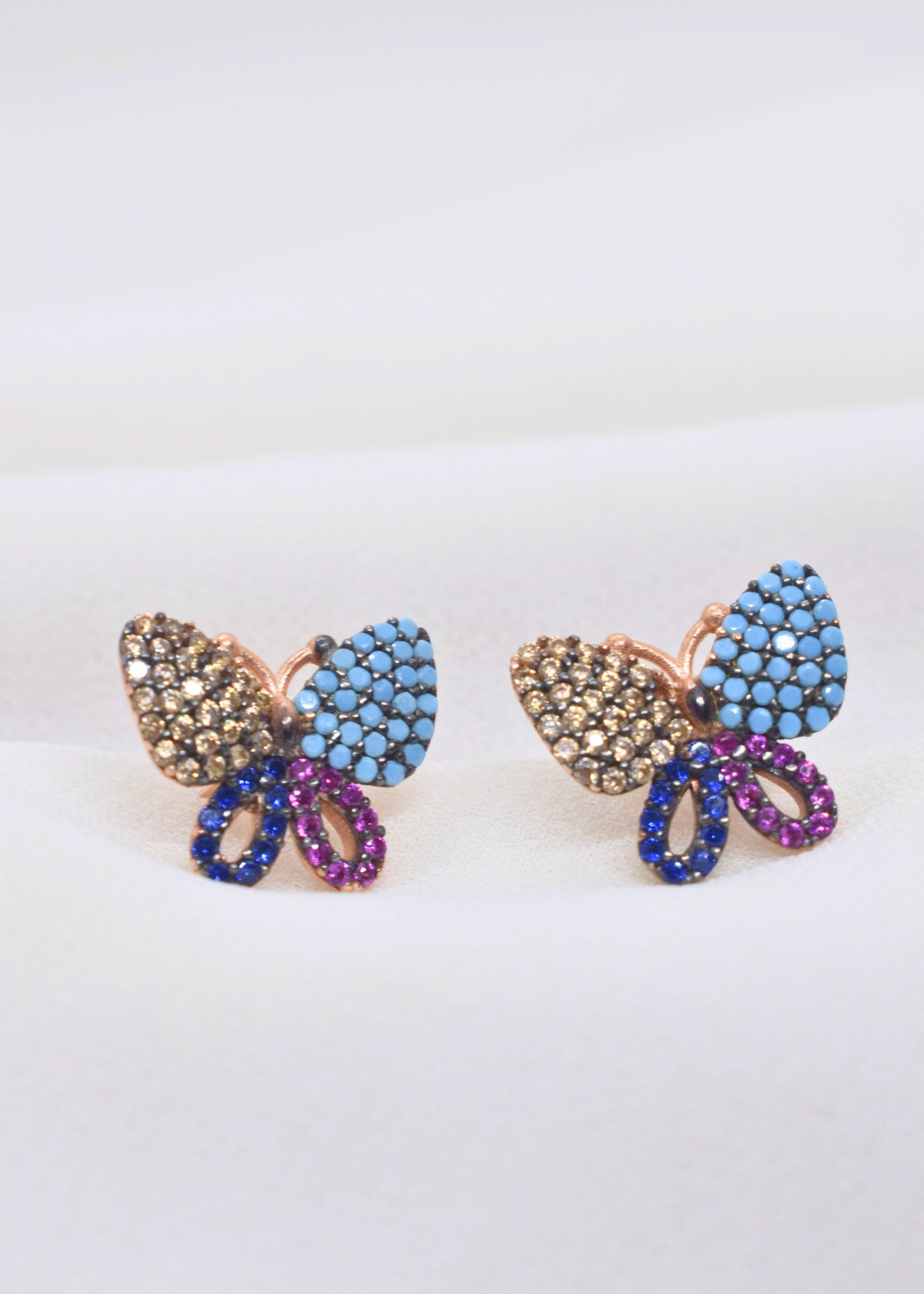 Butterfly Gemstone – 925 Sterling Silver