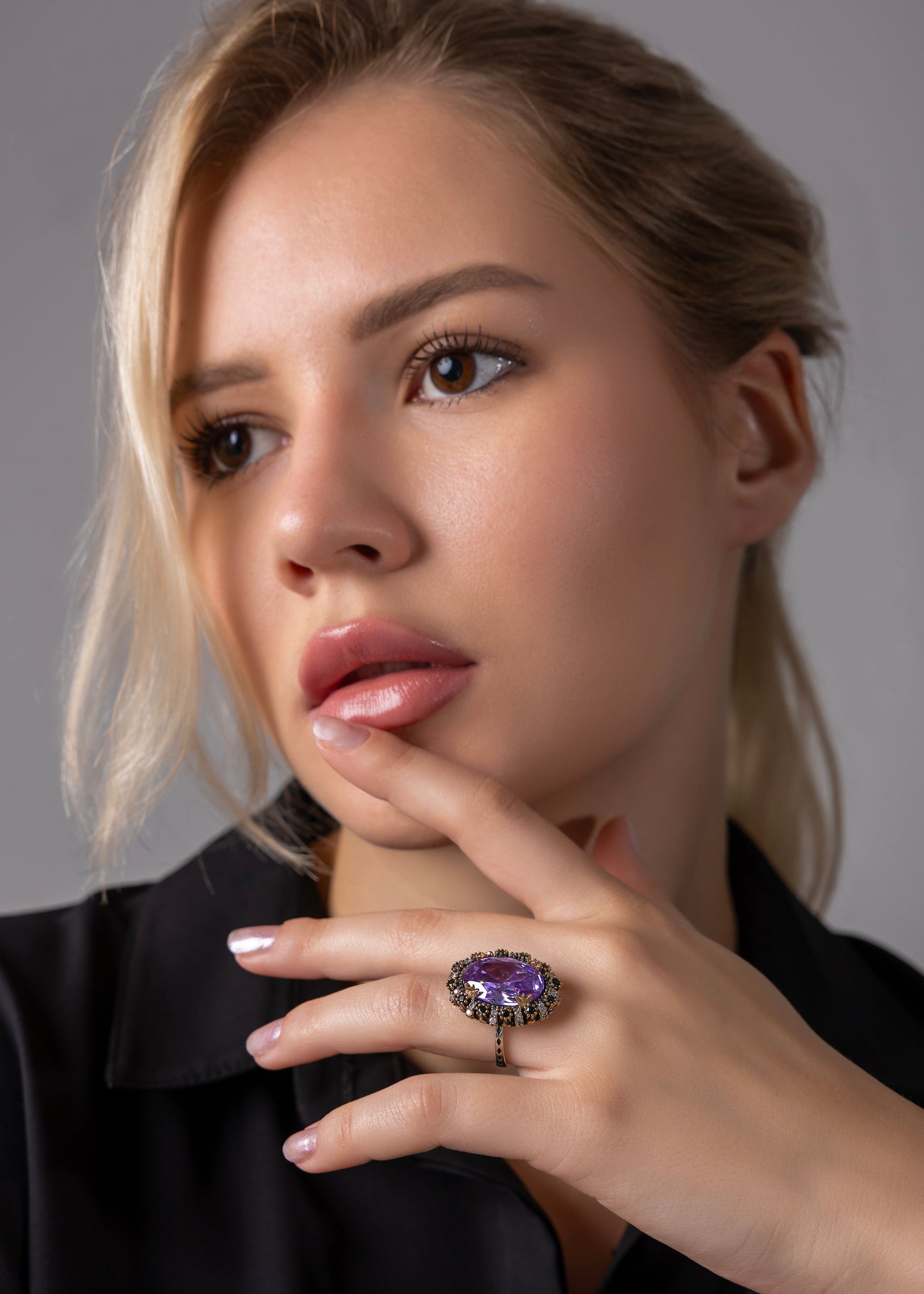 Imperial Amethyst- 925 Sterling Silver