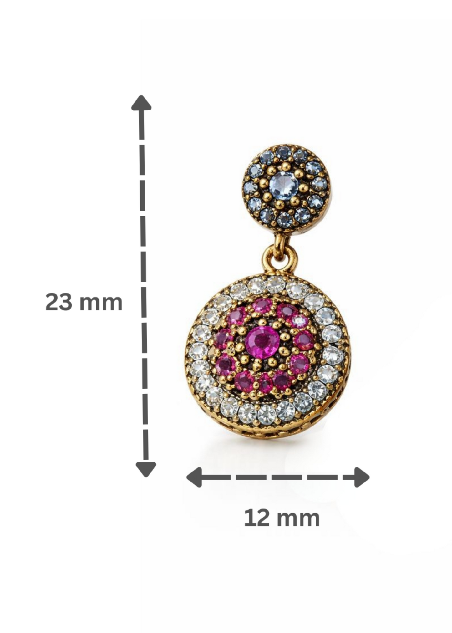 Regal Rosette-925 Sterling Silver