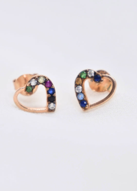 Multicolor Heart – 925 Sterling Silver