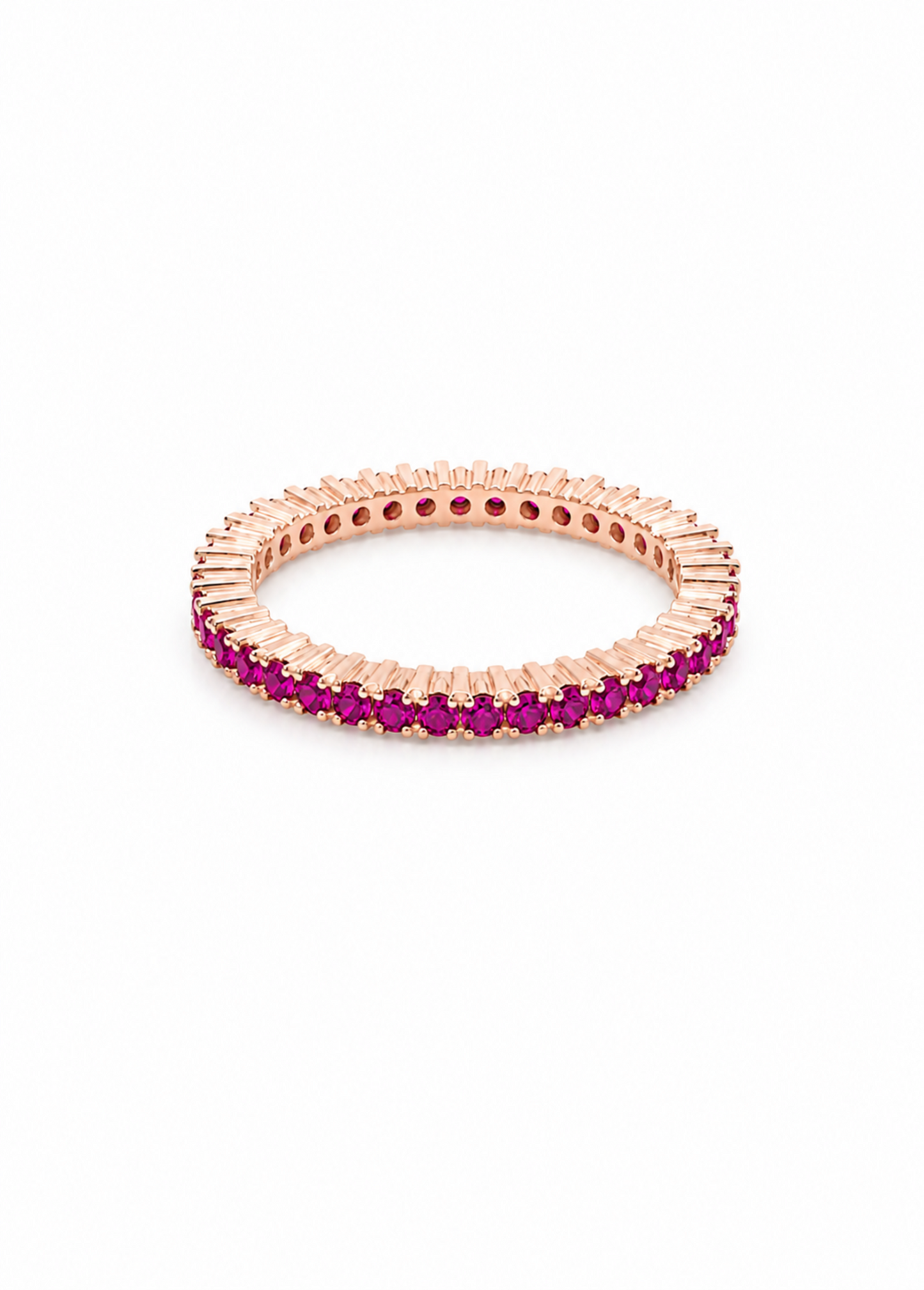 Fuchsia Band-925 Sterling Silver