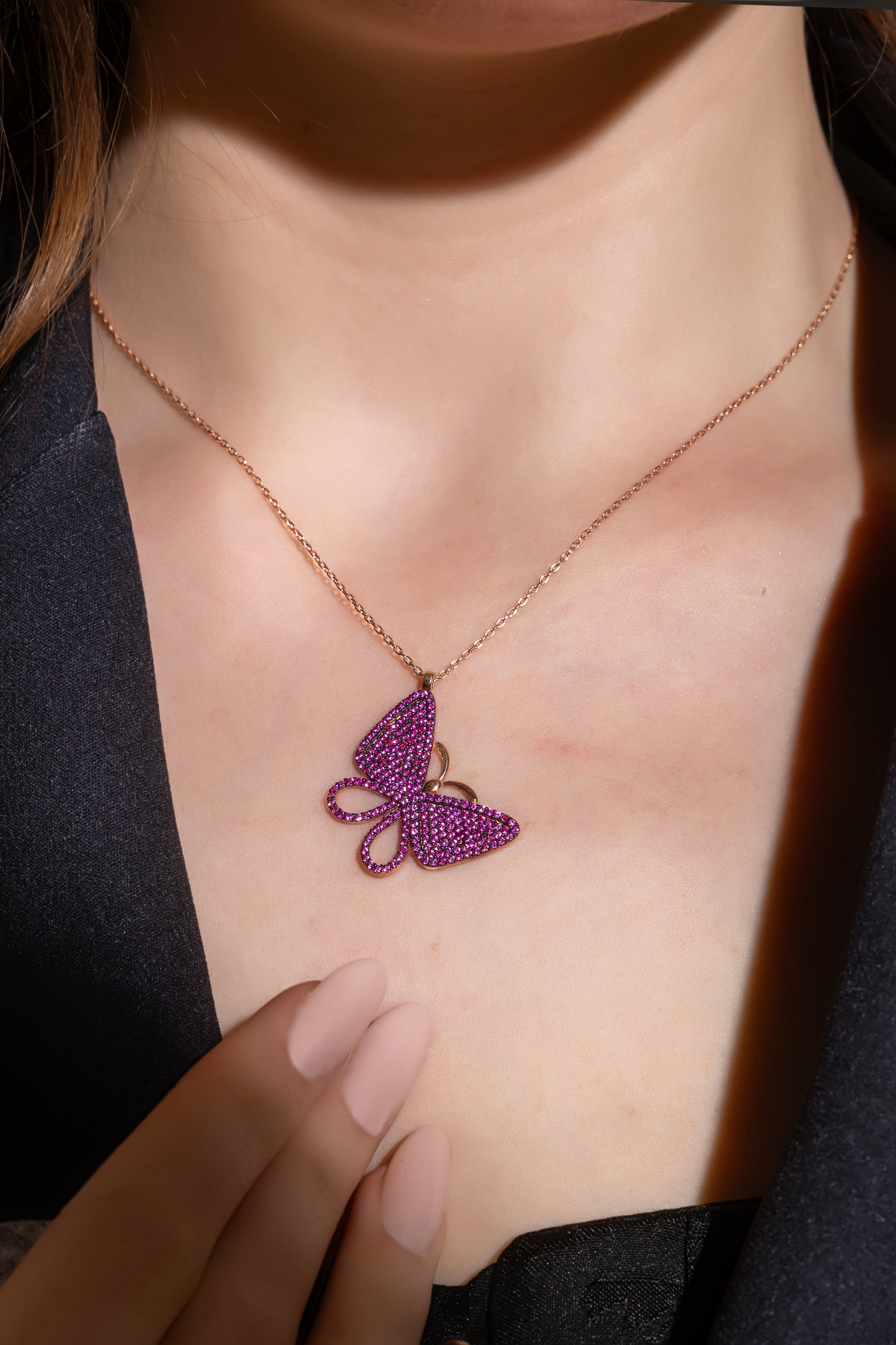 Velvet Flutter– 925 Sterling Silver – Poash Jewels