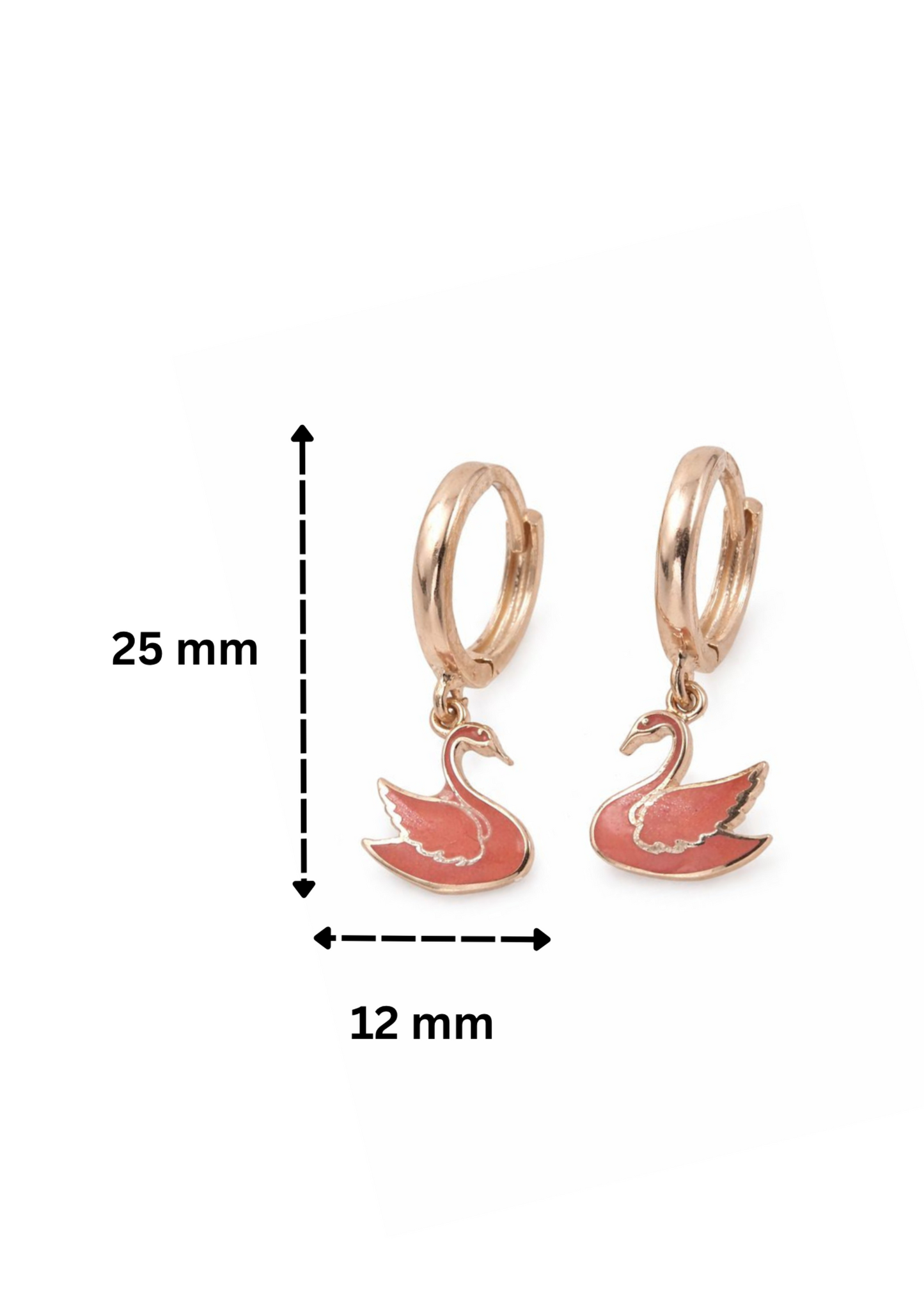 Pink Swan -925 Sterlıng Sılver
