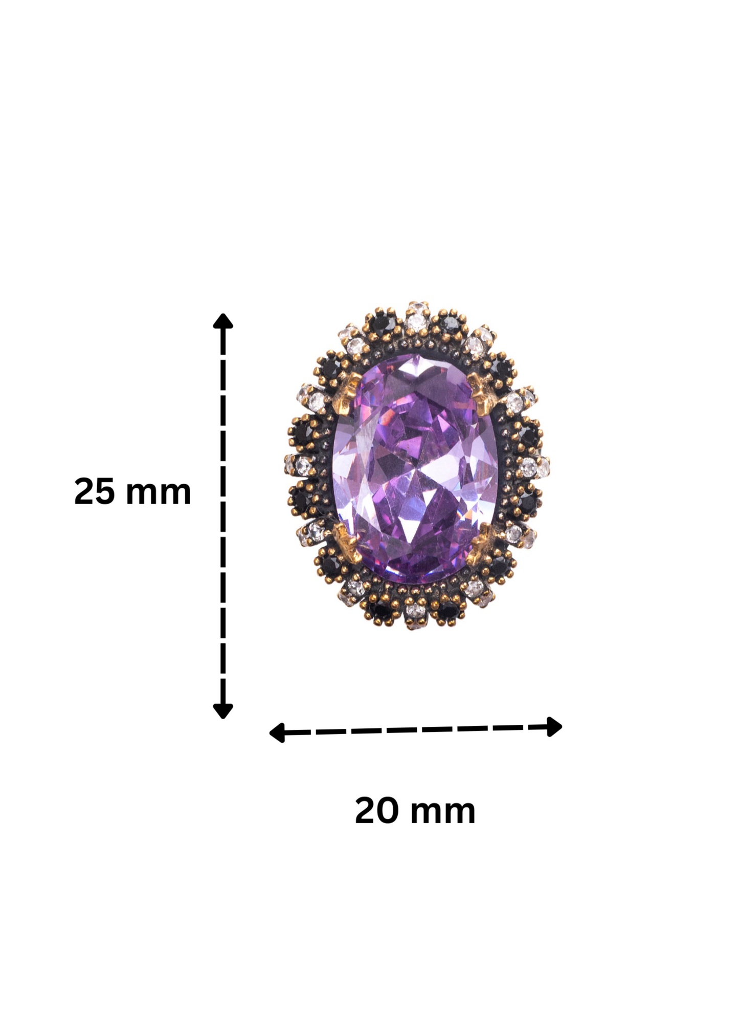 Imperial Amethyst- 925 Sterling Silver