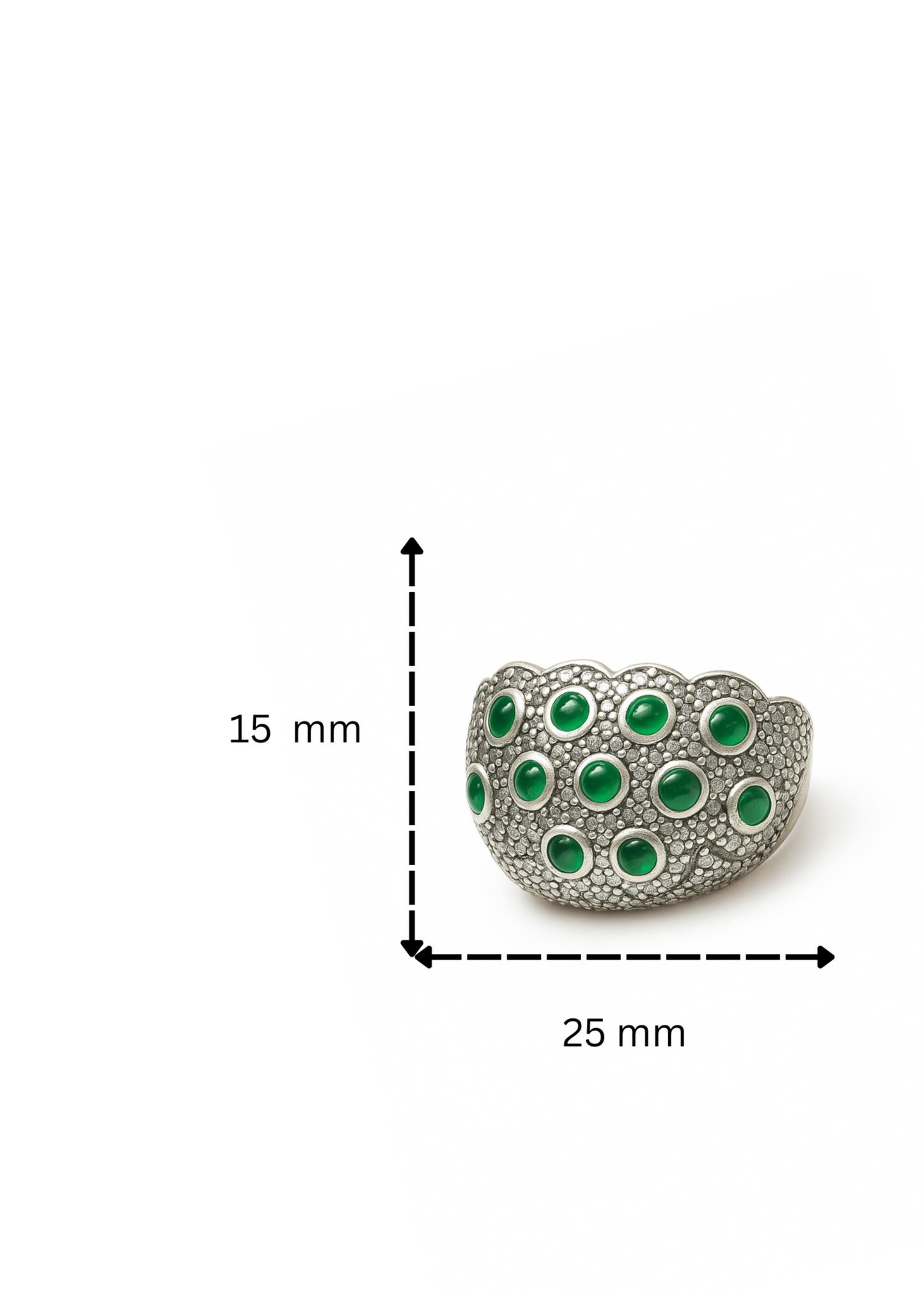 Emerald Galaxy-925 Sterling Silver