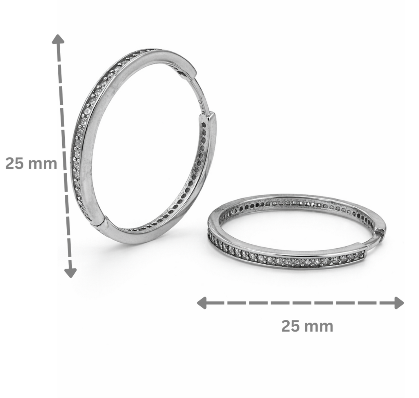 Luna Crystal-925 Sterling Silver