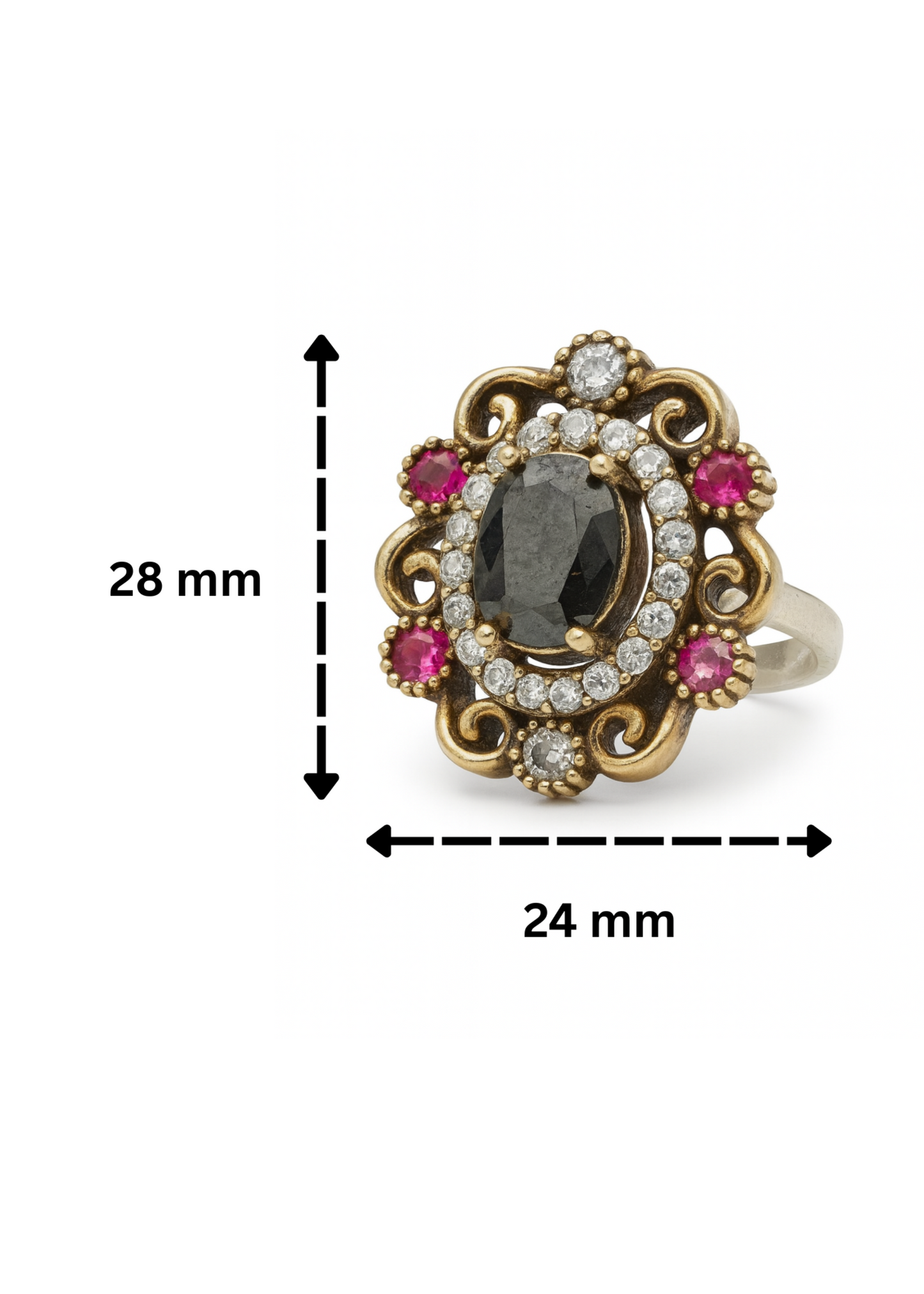 Statement Ring-925 Sterling Silver