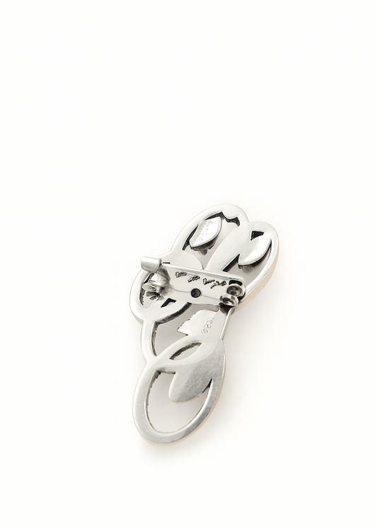 Ruby Loop-925 Sterling Silver