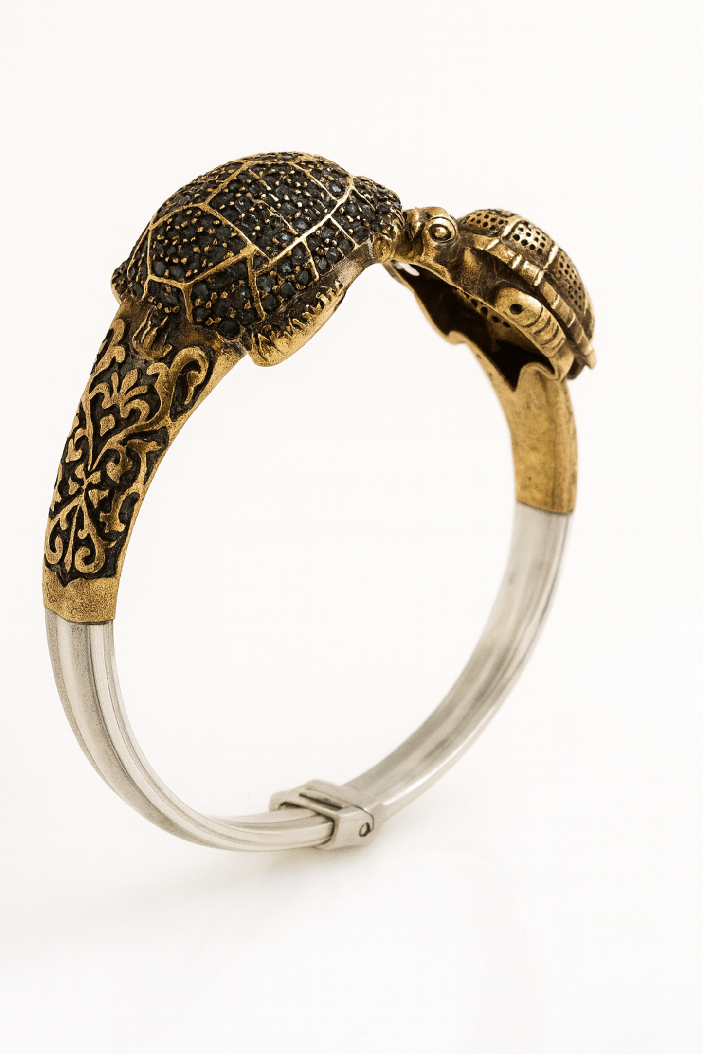 Twin Turtles-925 Sterling Silver