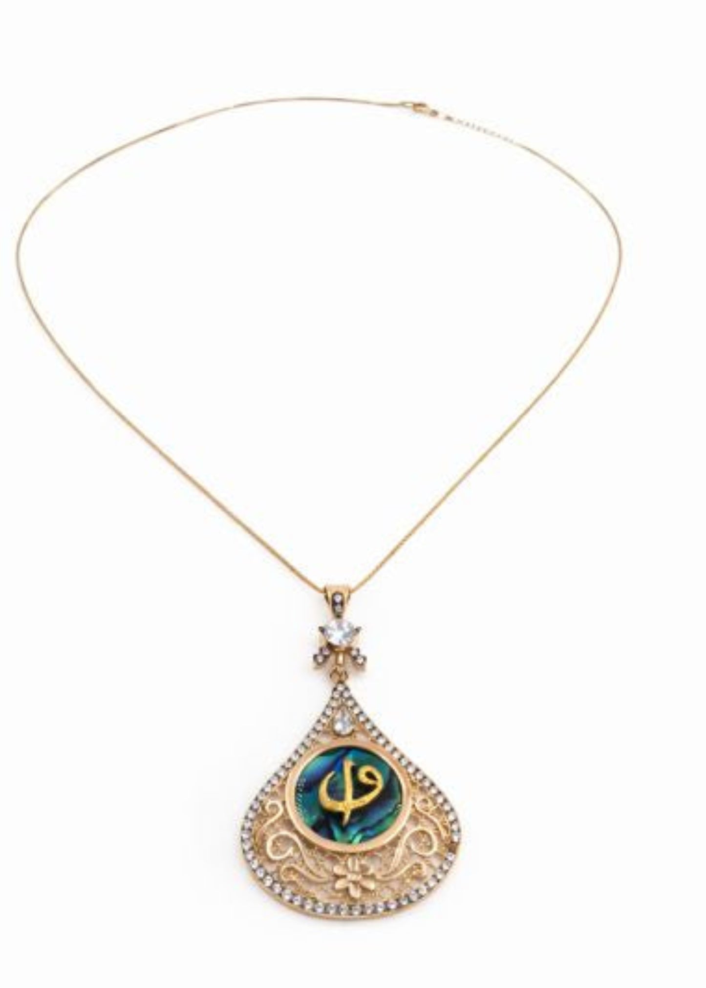 Blue Teardrop-925 Sterling Silver