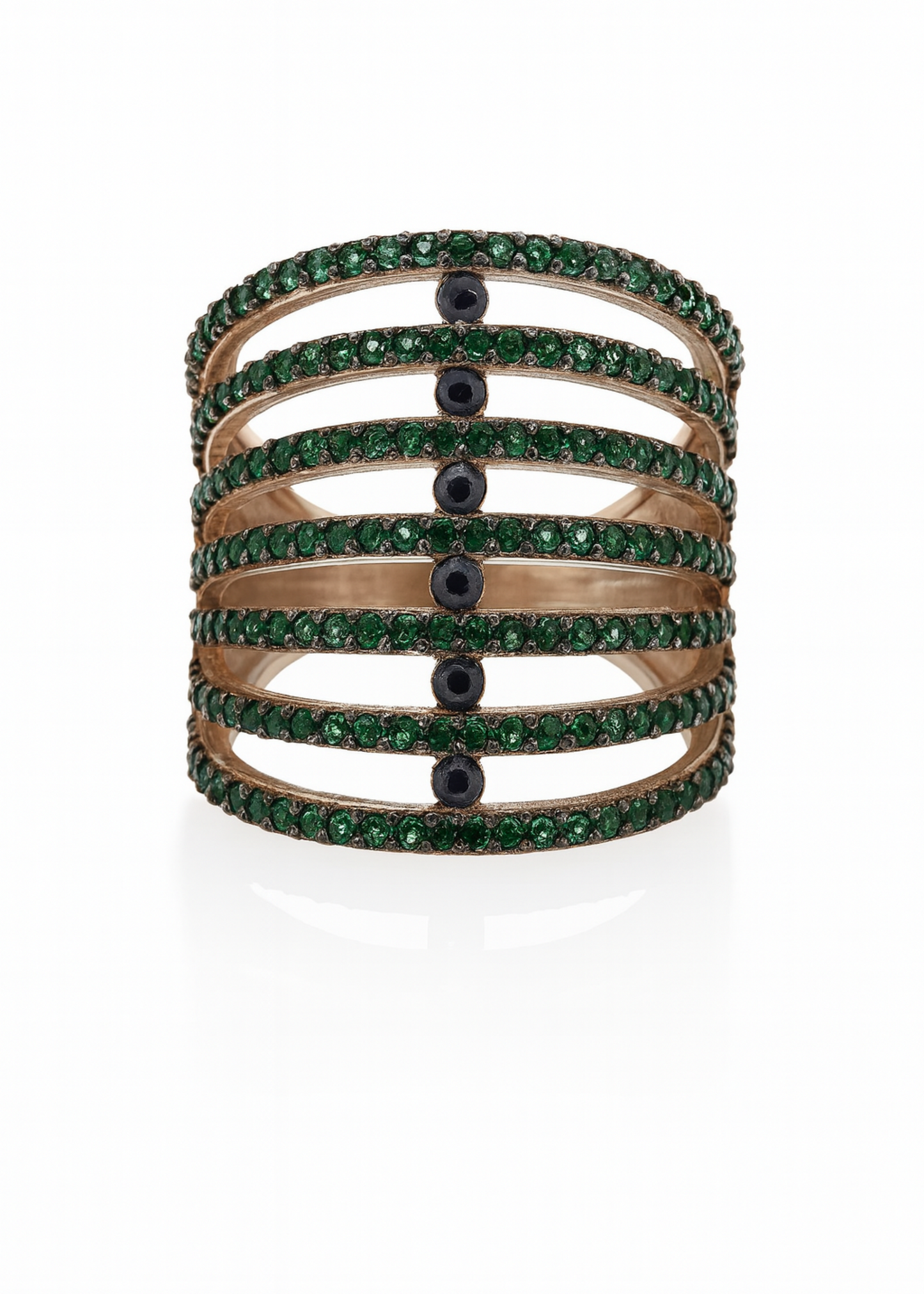 Emerald Eclipse-925 Sterling Silver