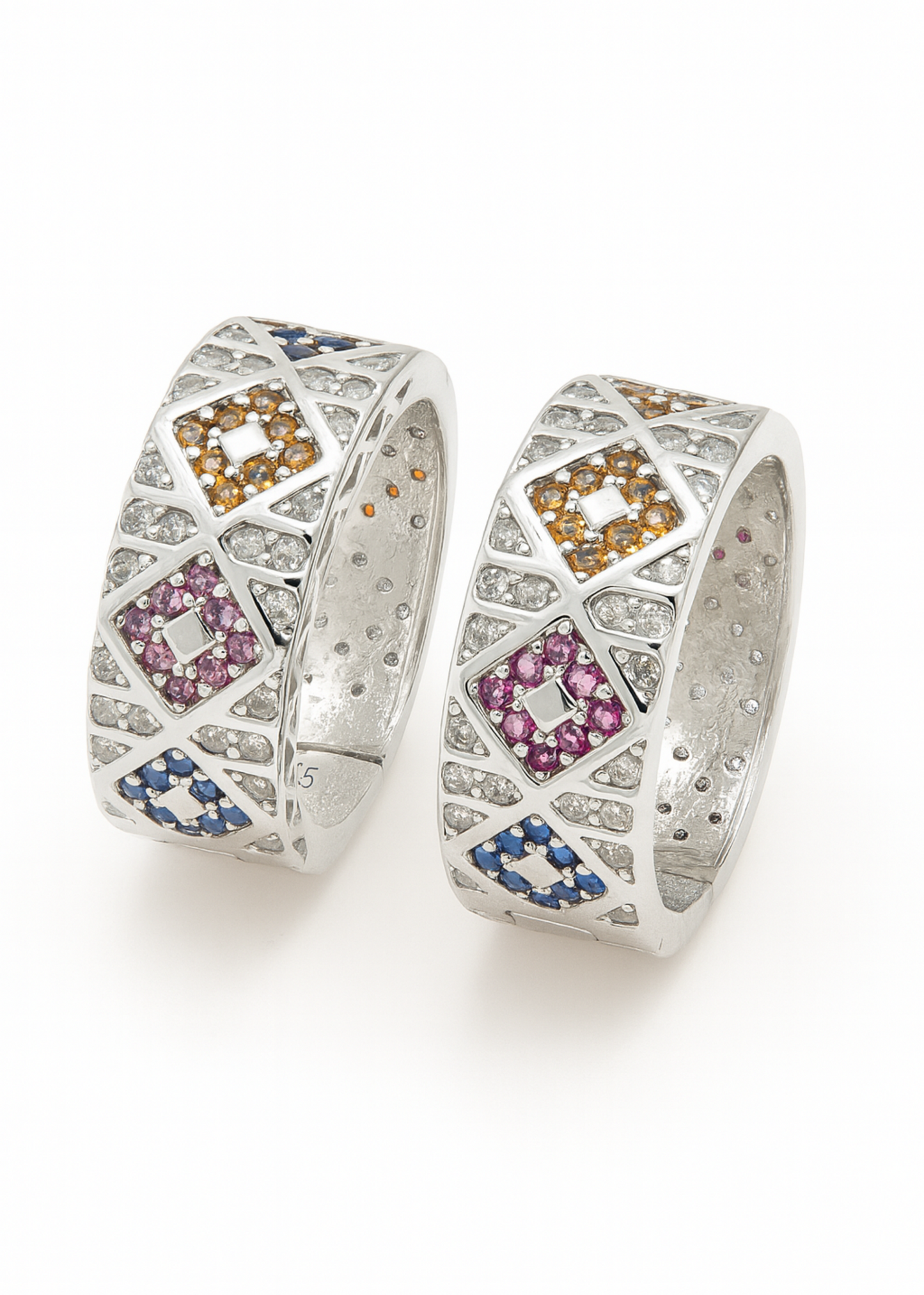 Aurora Mosaic-925 Sterling Silver