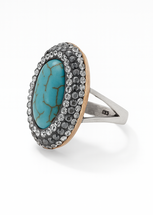 Turquoise Majesty-925 Sterling Silver