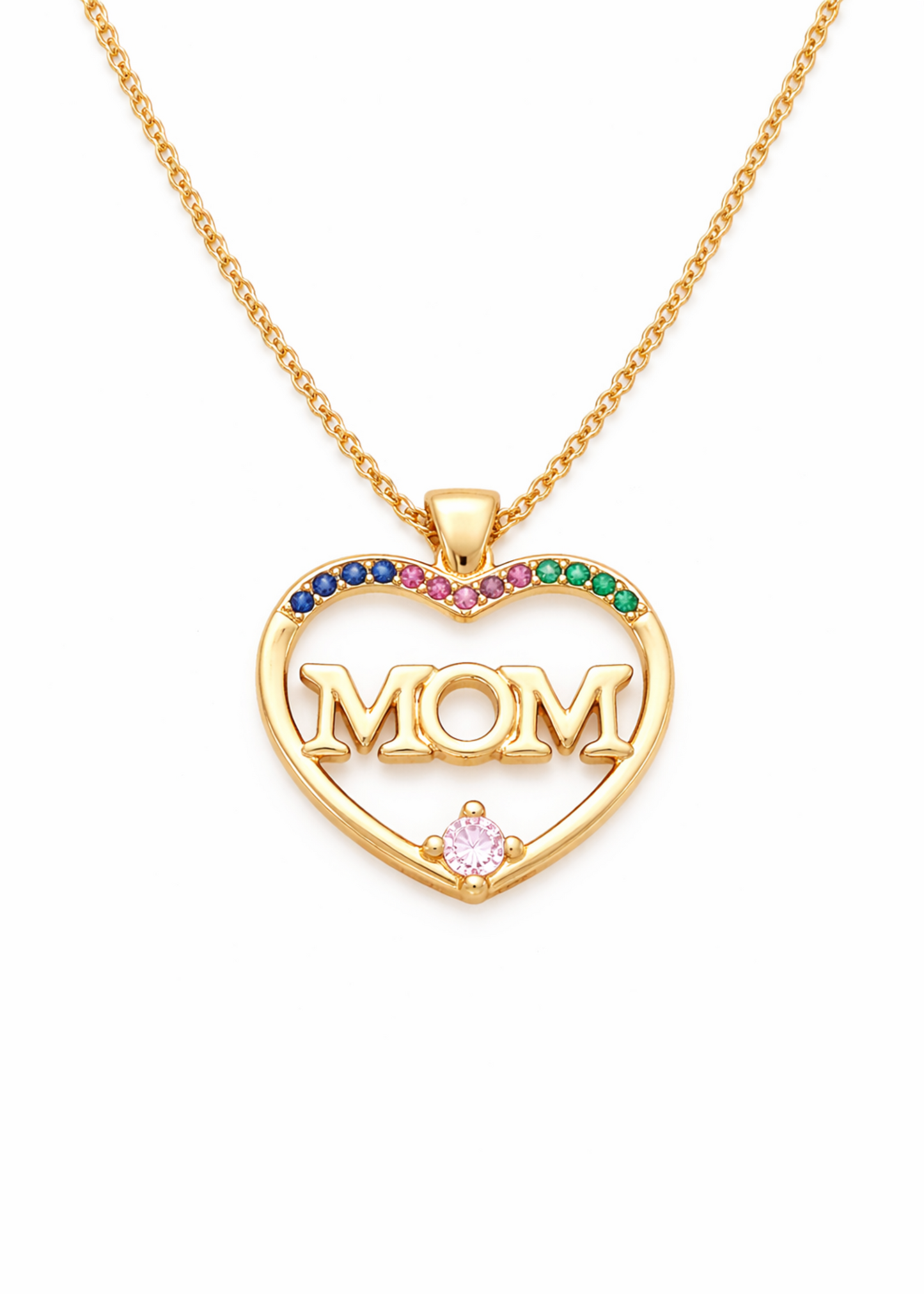 Rainbow Heart-925 Sterling Silver