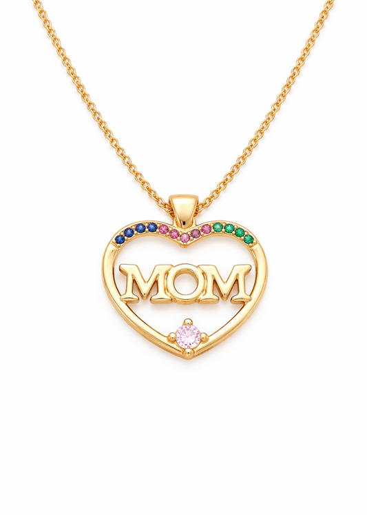 Rainbow Heart-925 Sterling Silver