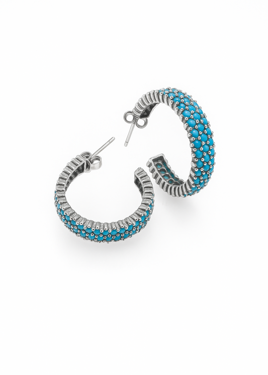 Turquoise Oasis-925 Sterling Silver