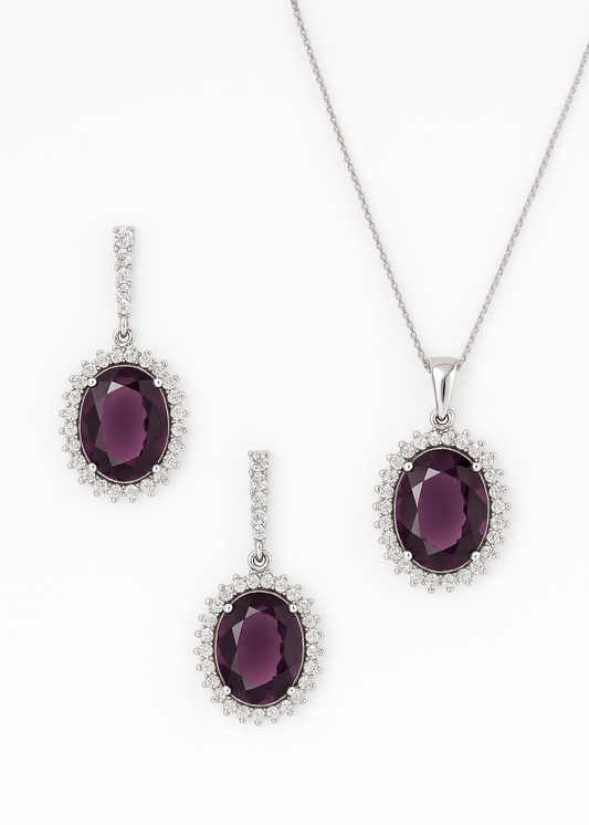 Royal Amethyst-925 Sterling Silver