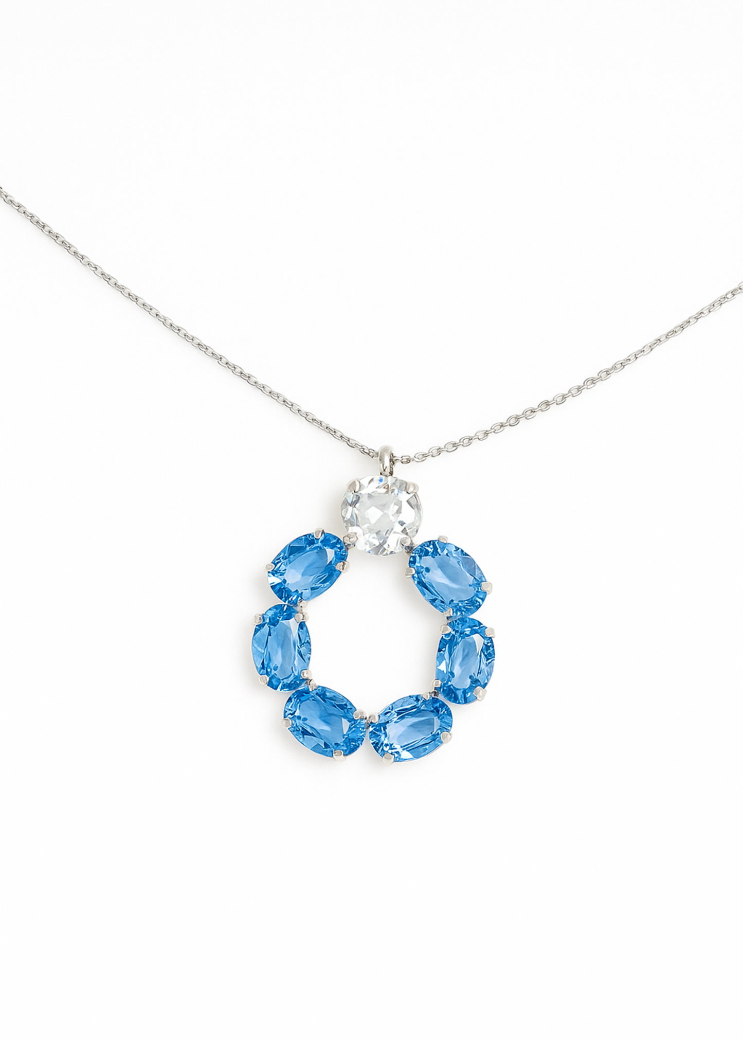 Azure Radiance Swarovski-925 Sterling Silver