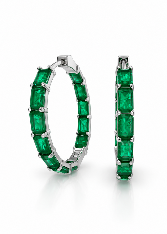 Emerald Line-925 Sterling Silver