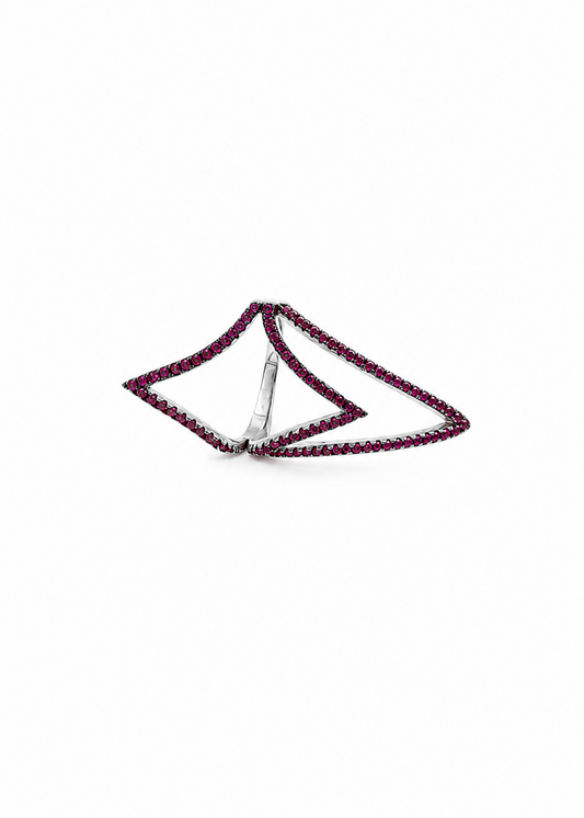 Ruby Flame-925 Sterling Silver