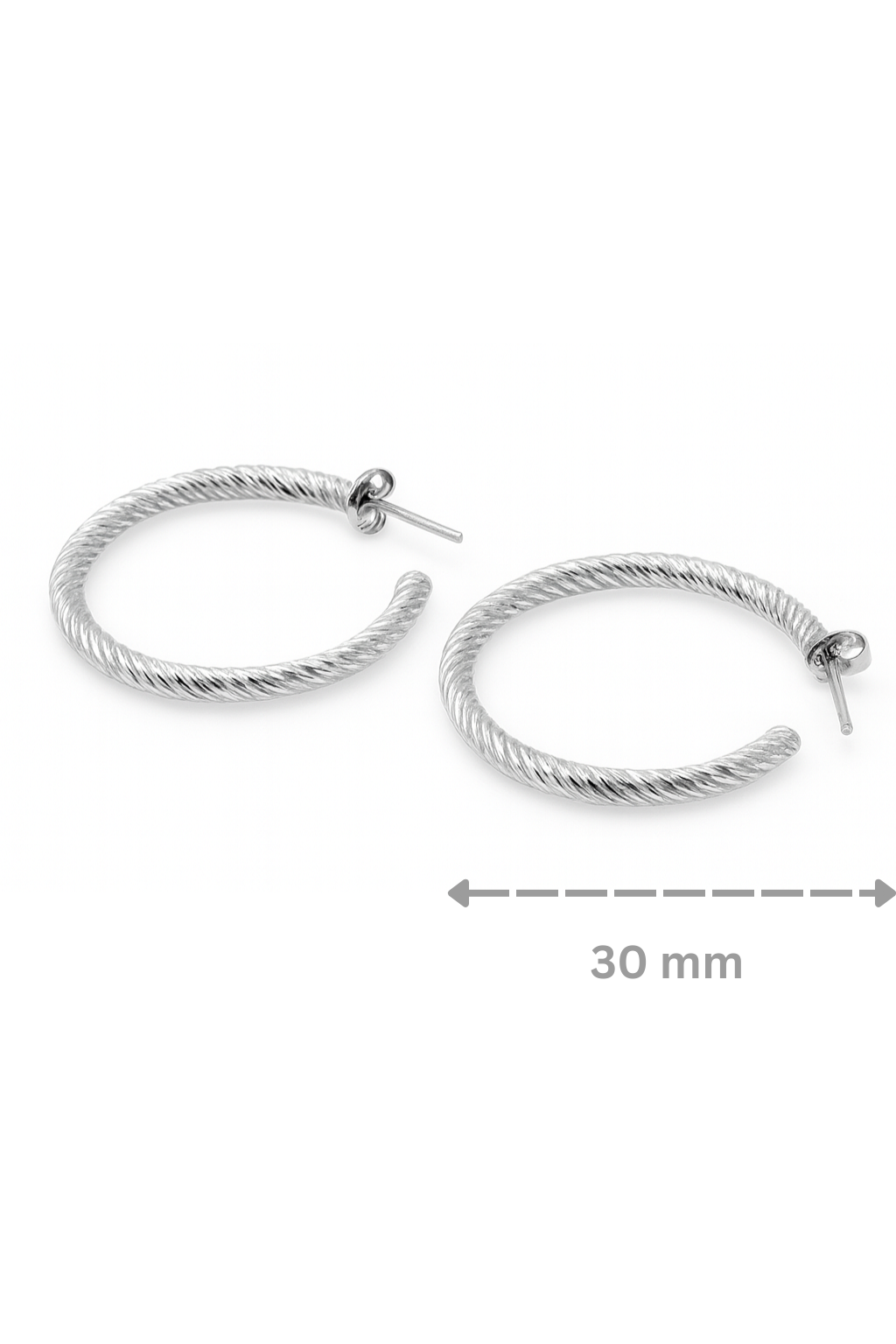 Twisted Elegance-925 Sterling Siilver