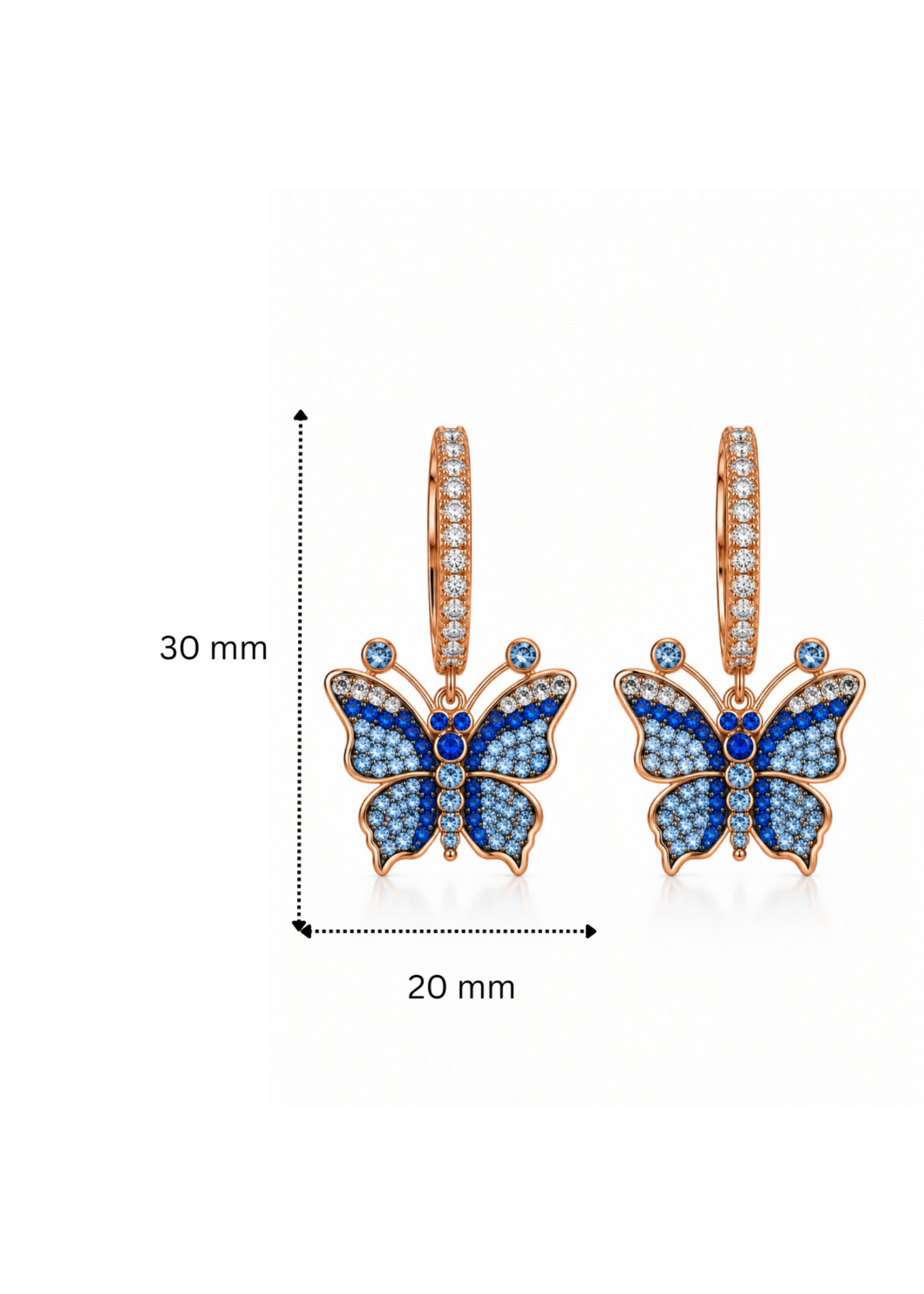 Blue Butterfly-925 Sterling Silver
