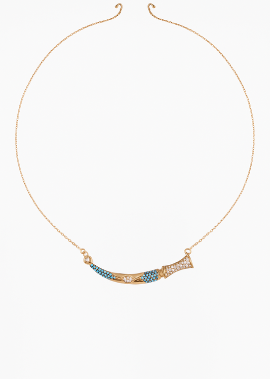 Turquoise Dagger-925 Sterling Silver