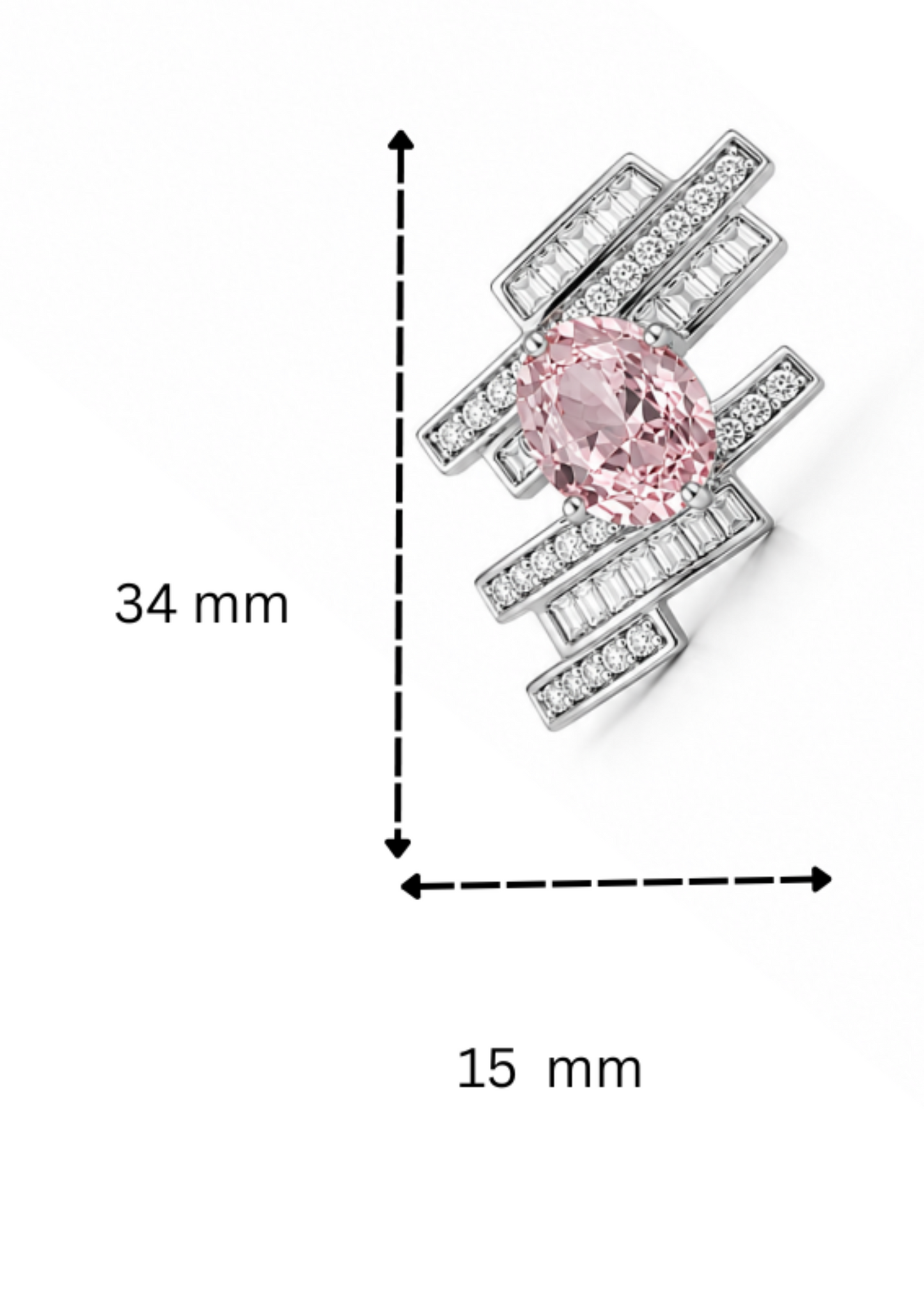 Blush Elegance – 925 Sterling Silver