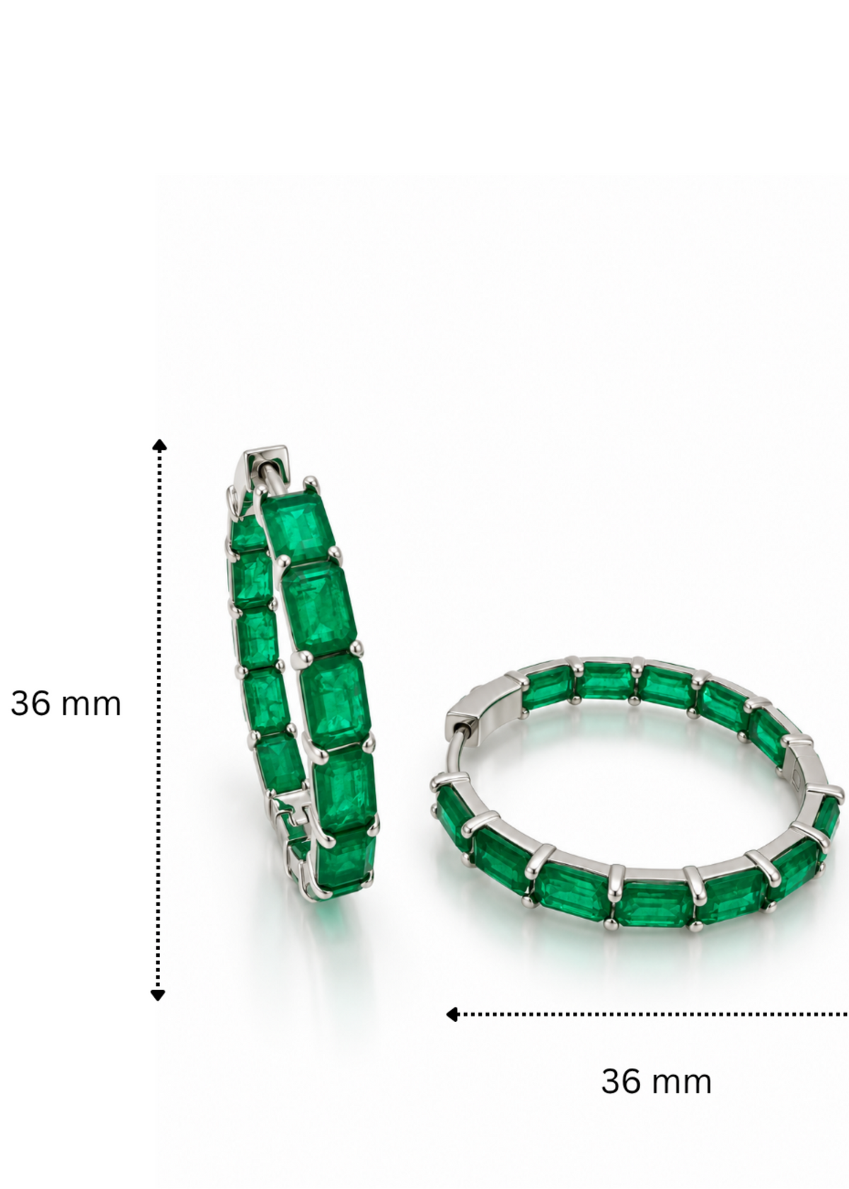Emerald Line-925 Sterling Silver