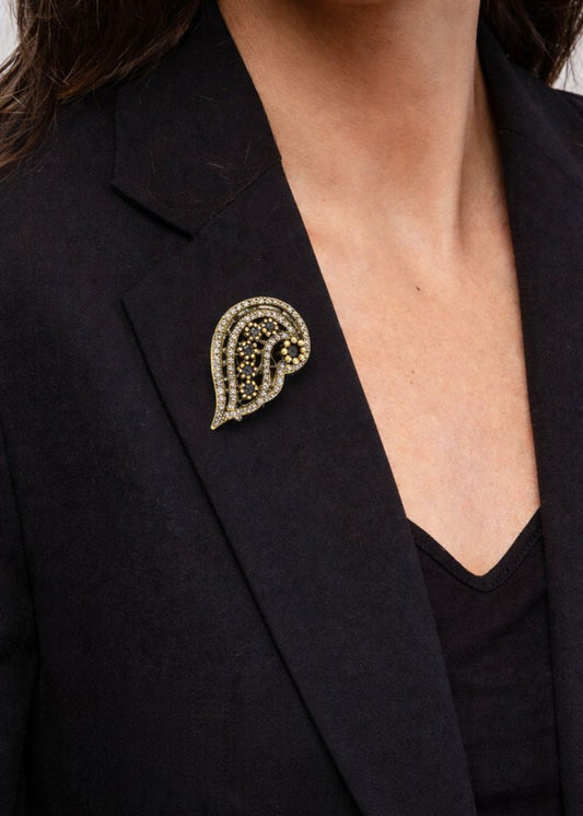 Paisley Noir-925 Sterling Silver