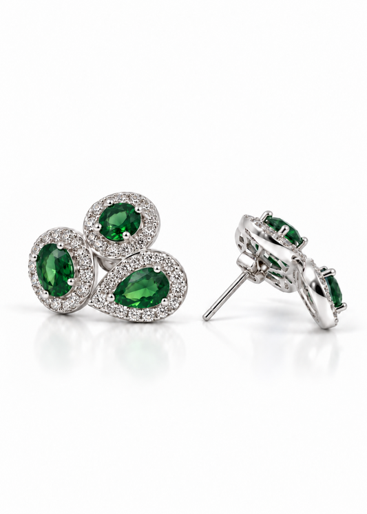 Verdant Trio-925 Sterling Silver