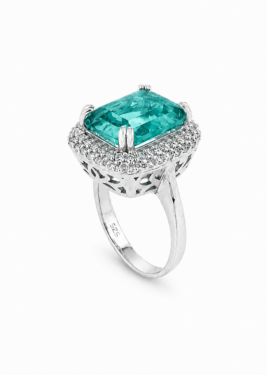 Royale Statement Ring-925 Sterling Silver