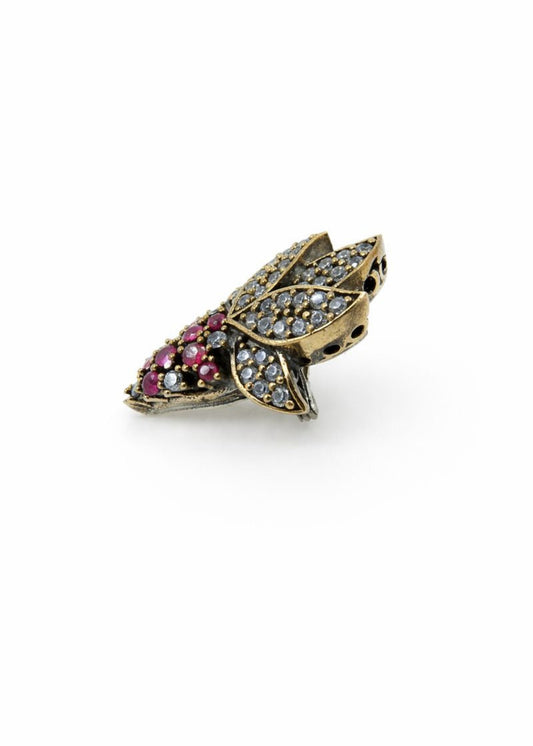 Vintage Ruby-925 Sterling Silver