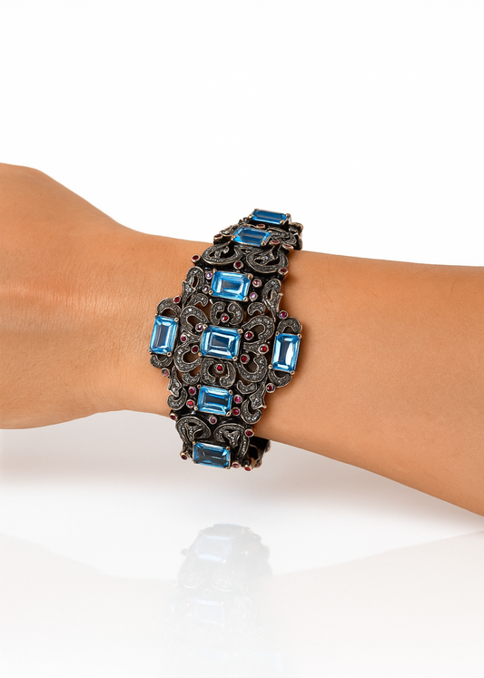 Imperial Blue Topaz Royale Bracelet