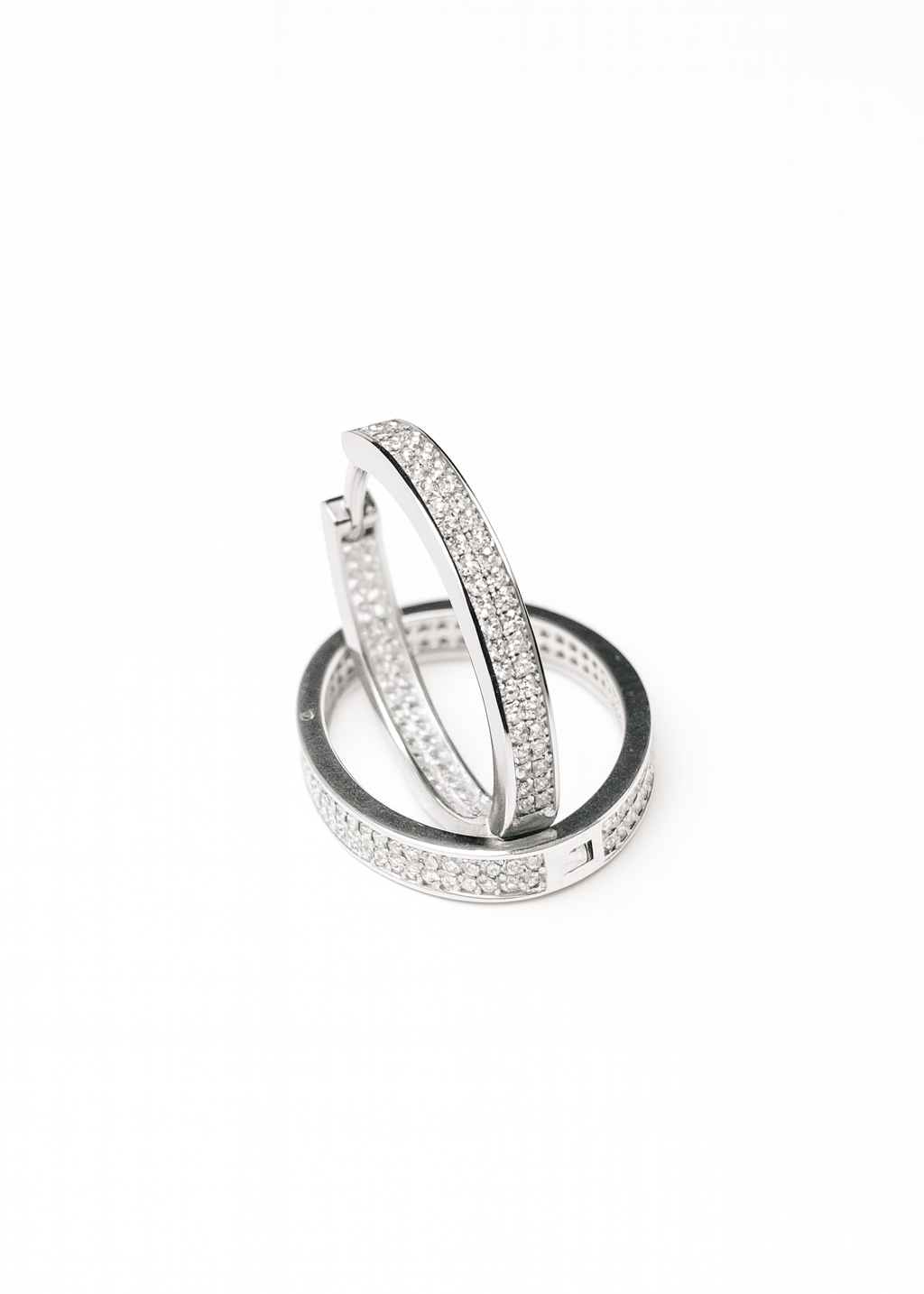 Celestia Hoops-925 Sterling Silver